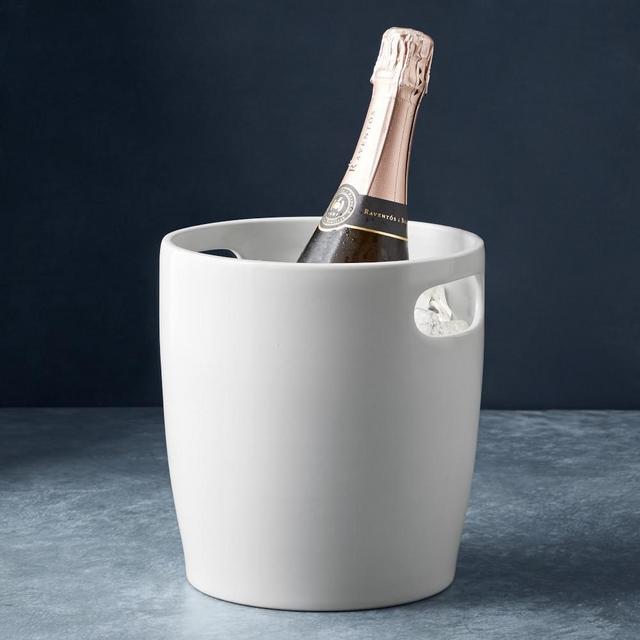 Open Kitchen by Williams Sonoma Champagne bucket, Matte White