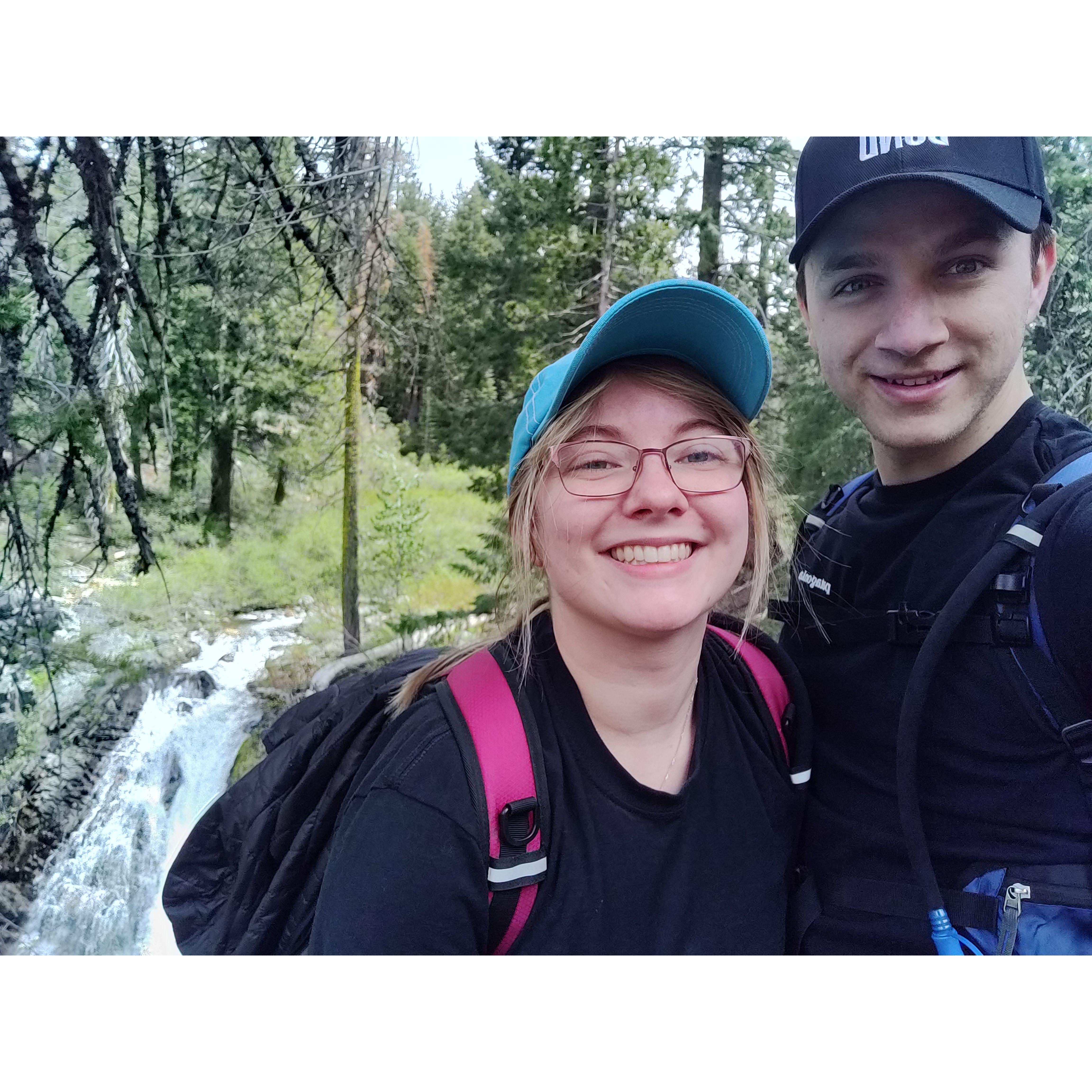 2022 - It is always a lovely time together on a nice outdoor hike. The Nevada mountains are dearly missed!