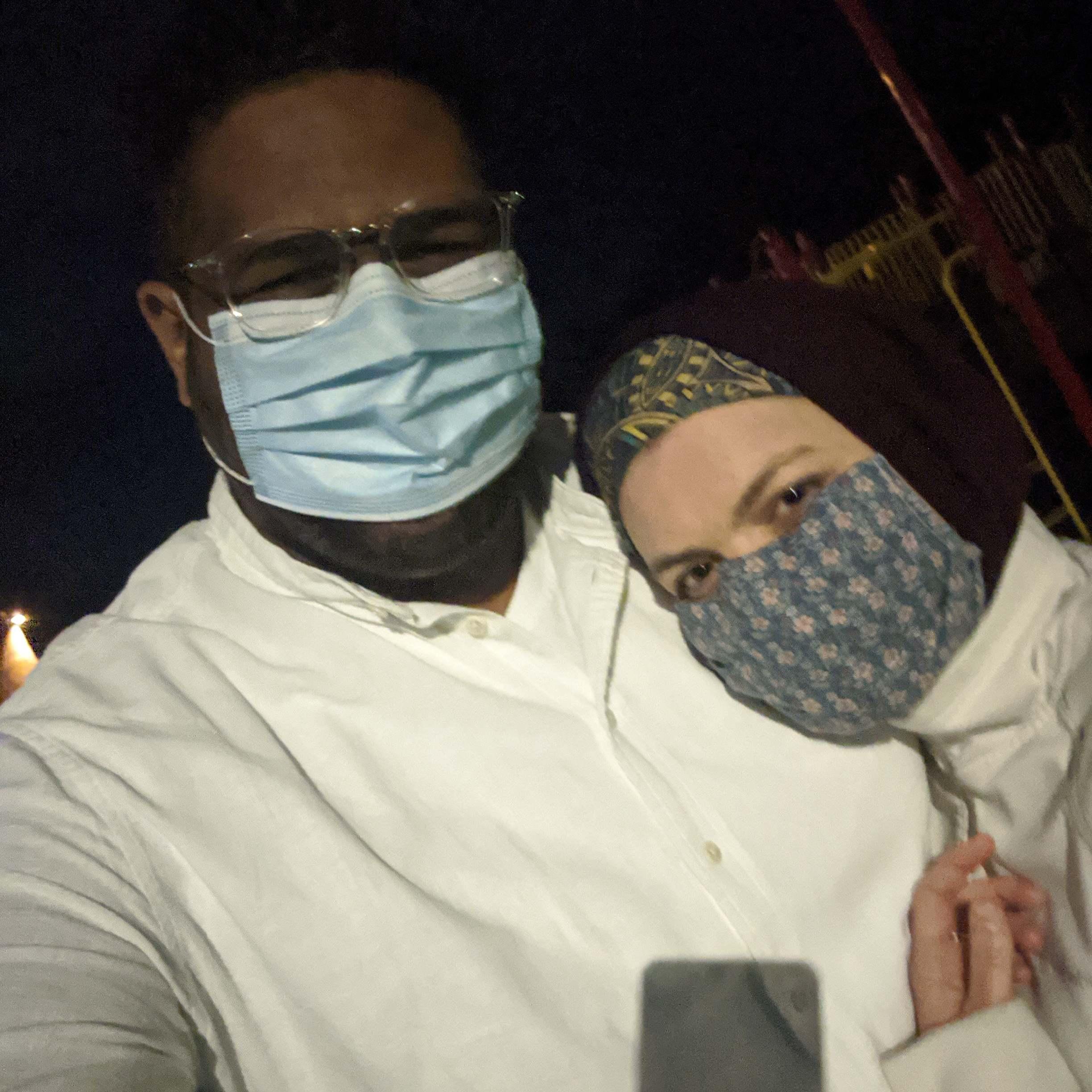 Starting a relationship during COVID was hard yall