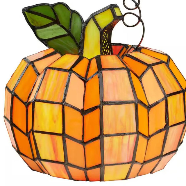 Stained Glass Pumpkin