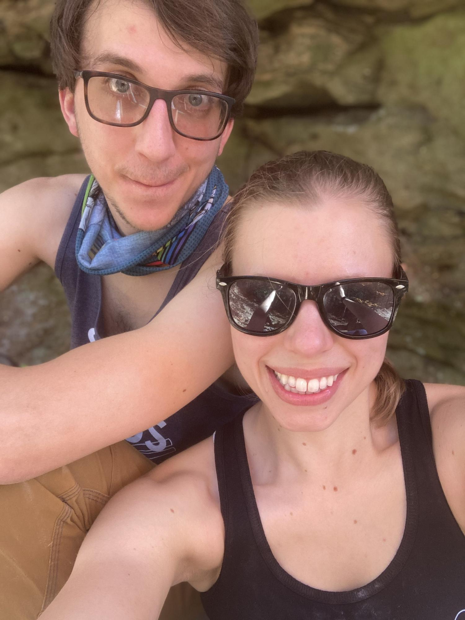 One of many climbing trips!