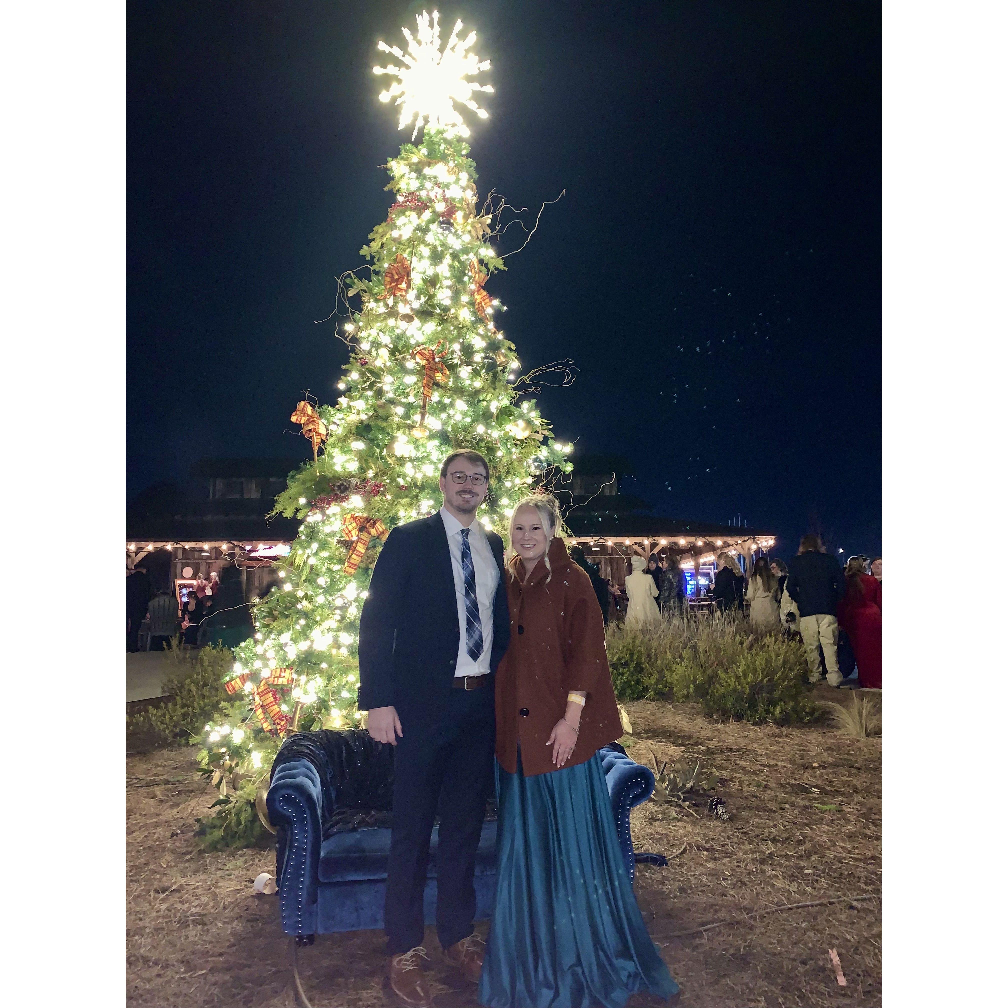 Bookish Ball 1 week before getting engaged!