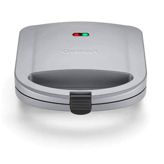 Cuisinart WM-SW2N1 Grill Sandwich Maker, 9.07"(L) x 8.87"(W) x 3.57"(H), Silver