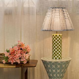 Checker Table Lamp