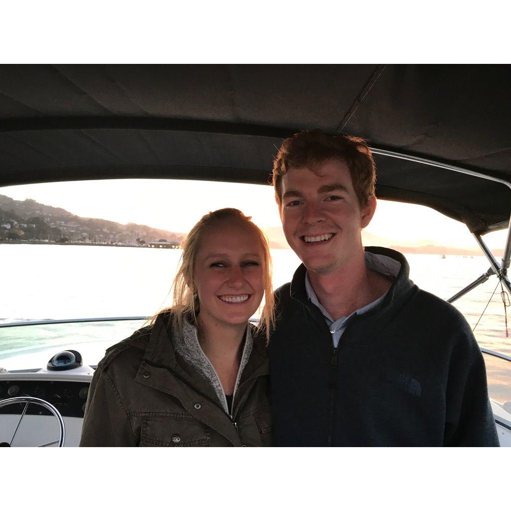 Chase's 21st birthday in San Francisco