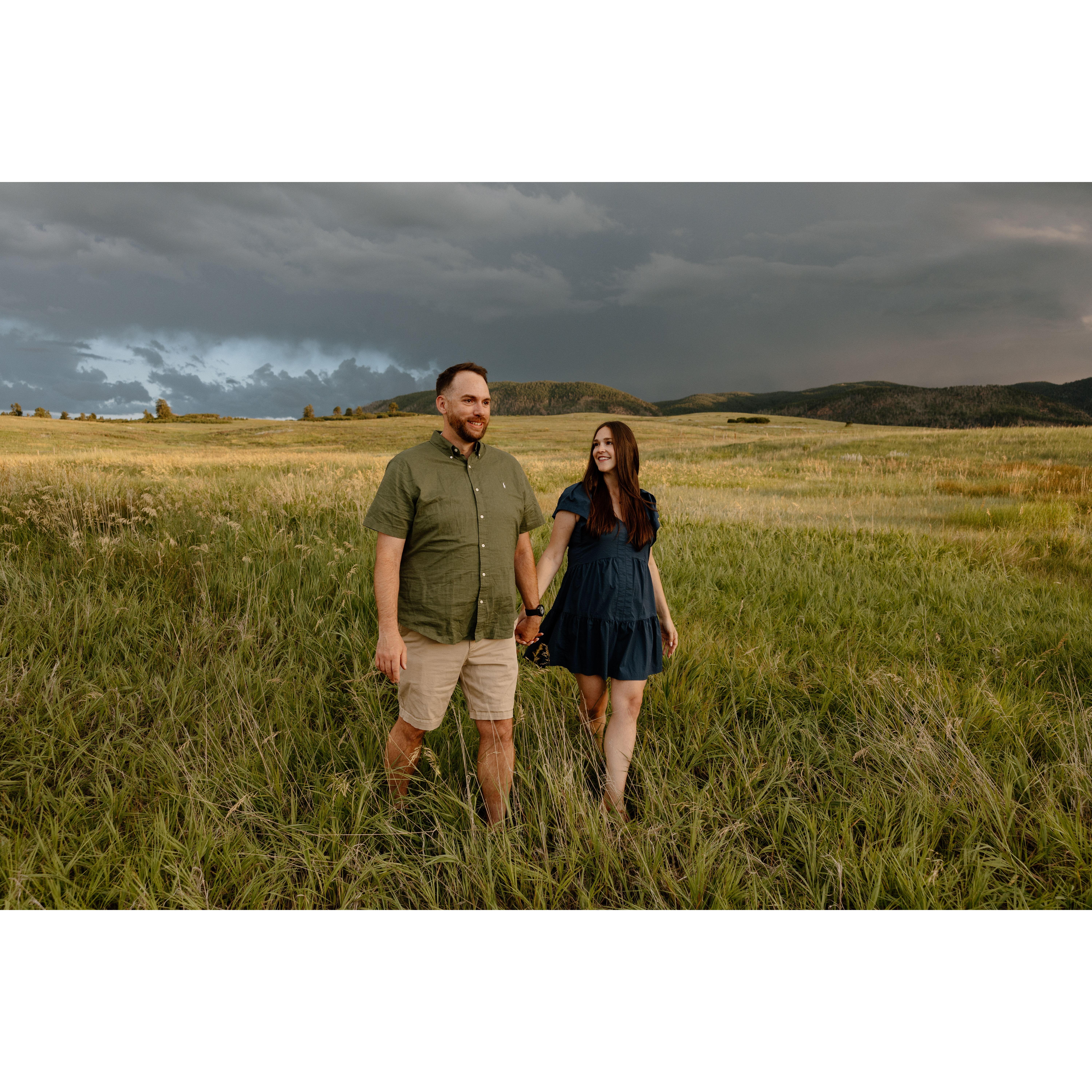 One of our favorites from our engagement photo shoot