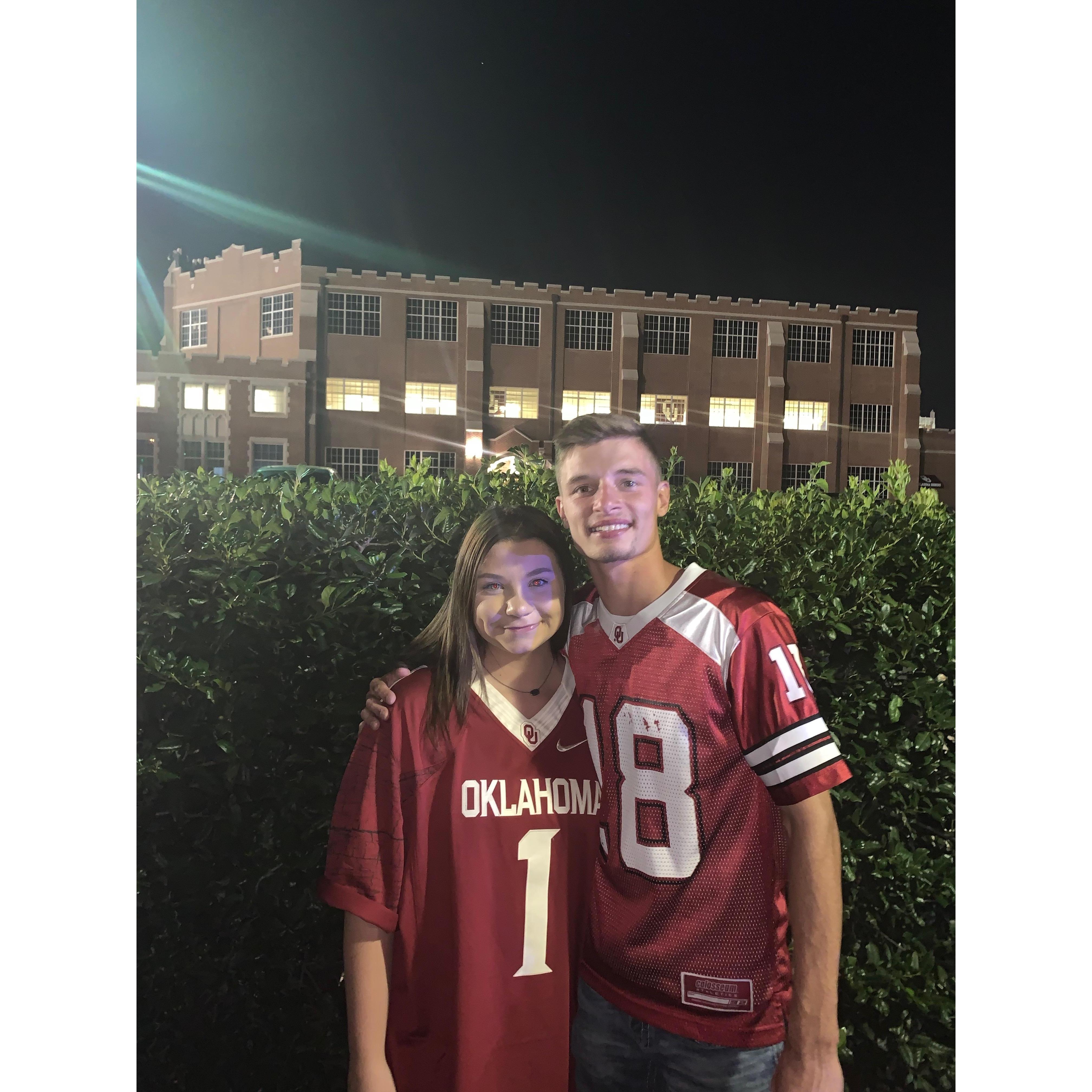 OU football game