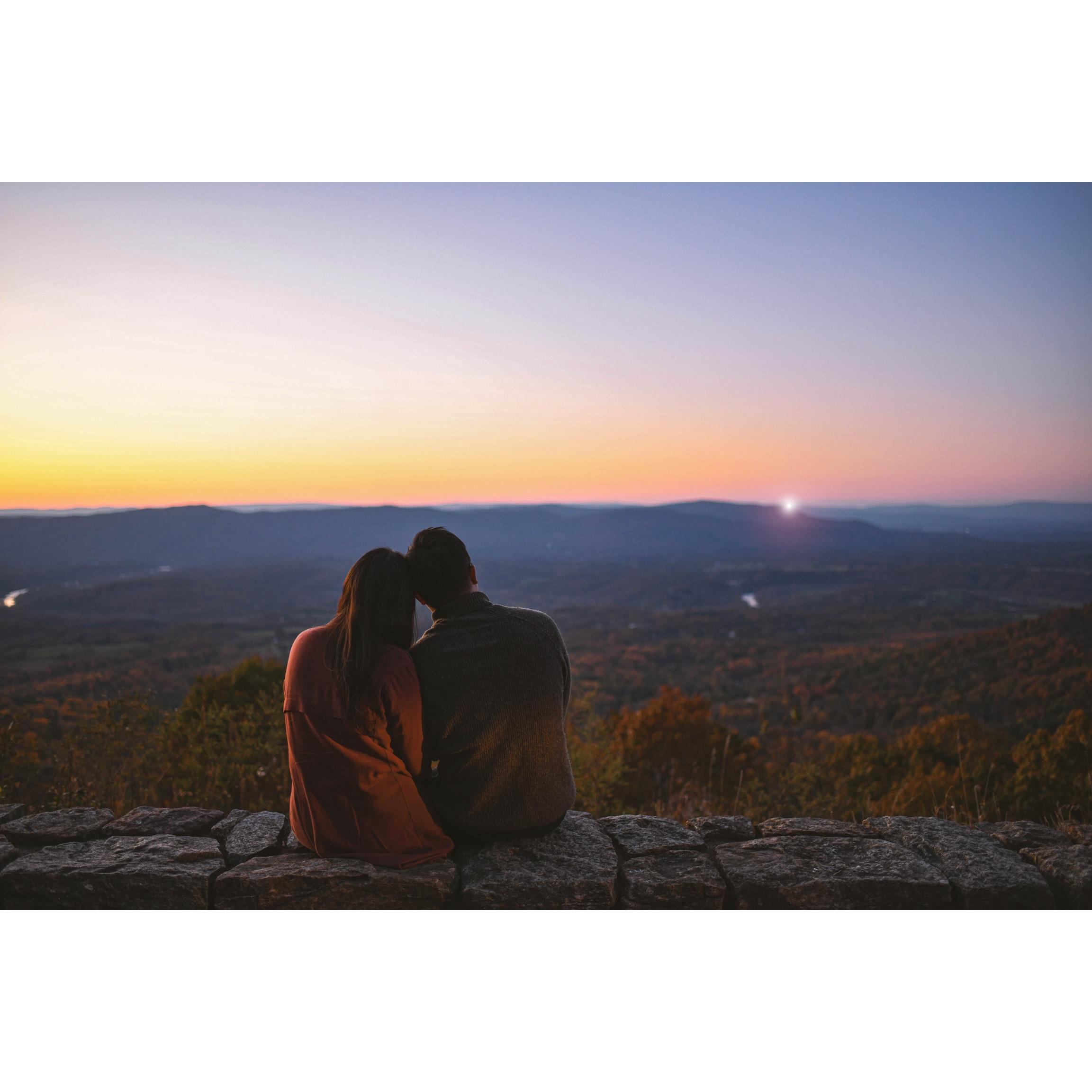 Sunset at Shenandoah Skyline
Photo by Bruce Lee