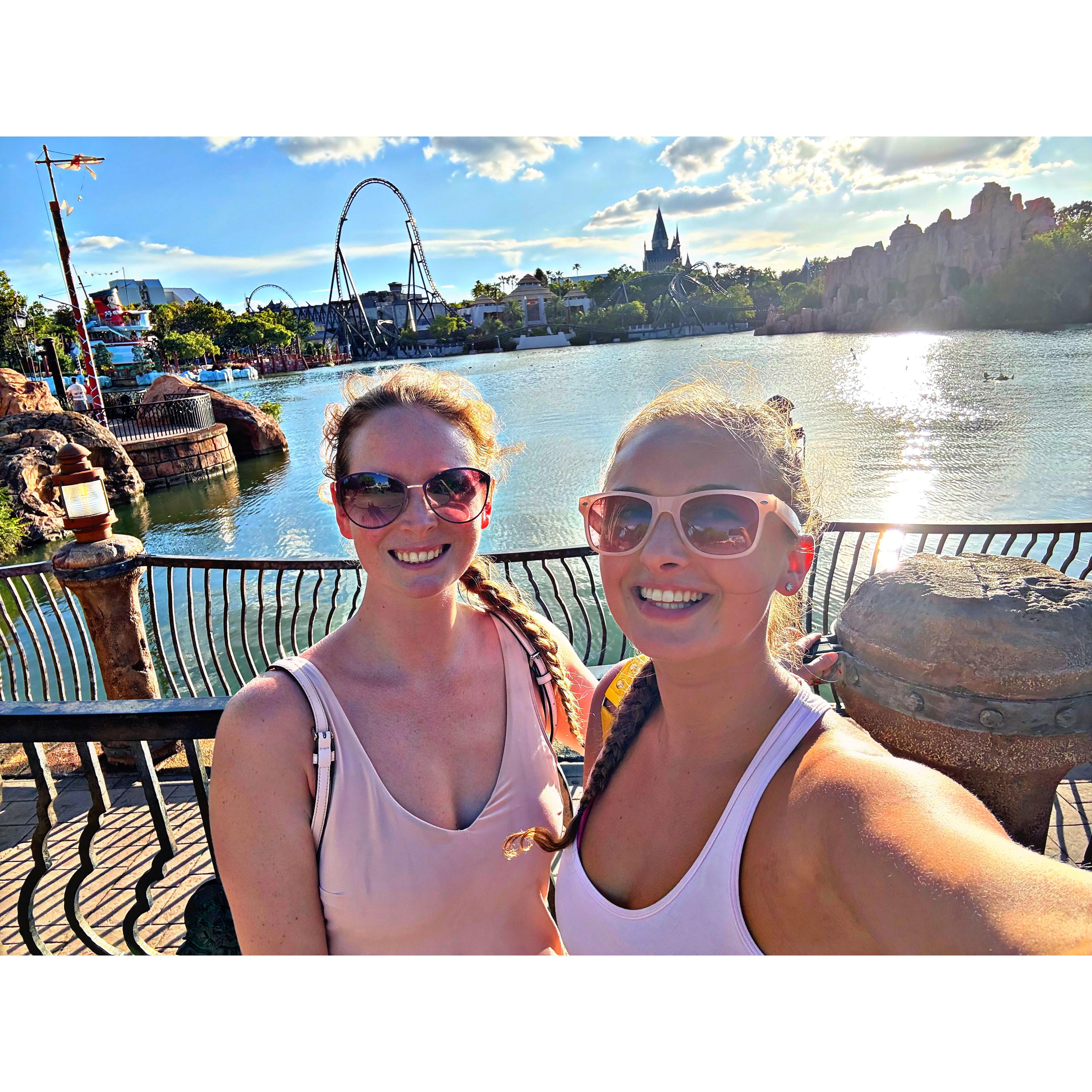 Rubie and Vero June 2025 at Universal