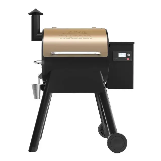 Traeger Pro 575 Wifi Pellet Grill and Smoker in Bronze