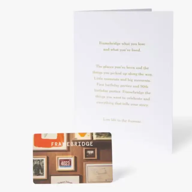 Custom Framing