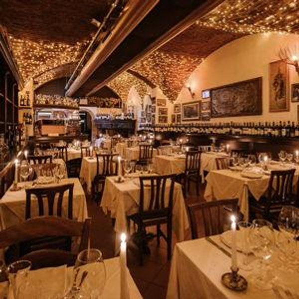 Dinner at La Giostra in Florence