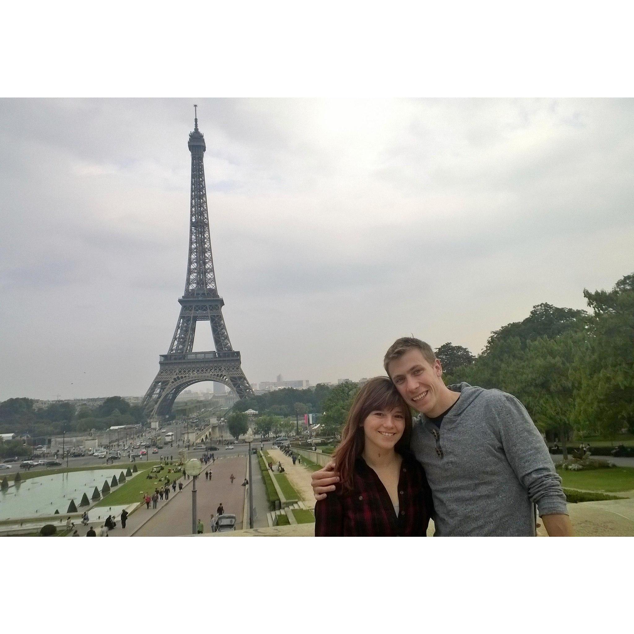 the day Iain took me to Paris!