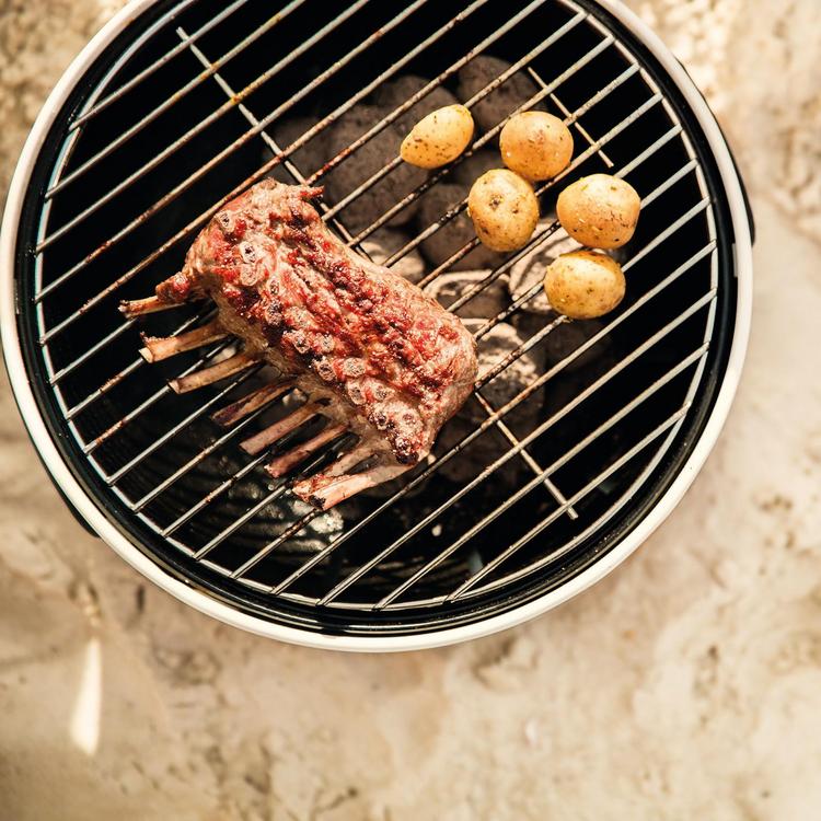 【セール】BergHOFF TABLE BBQ ホワイト バーベキュー BergHOFF, Portable Tabletop BBQ, White | Zola
