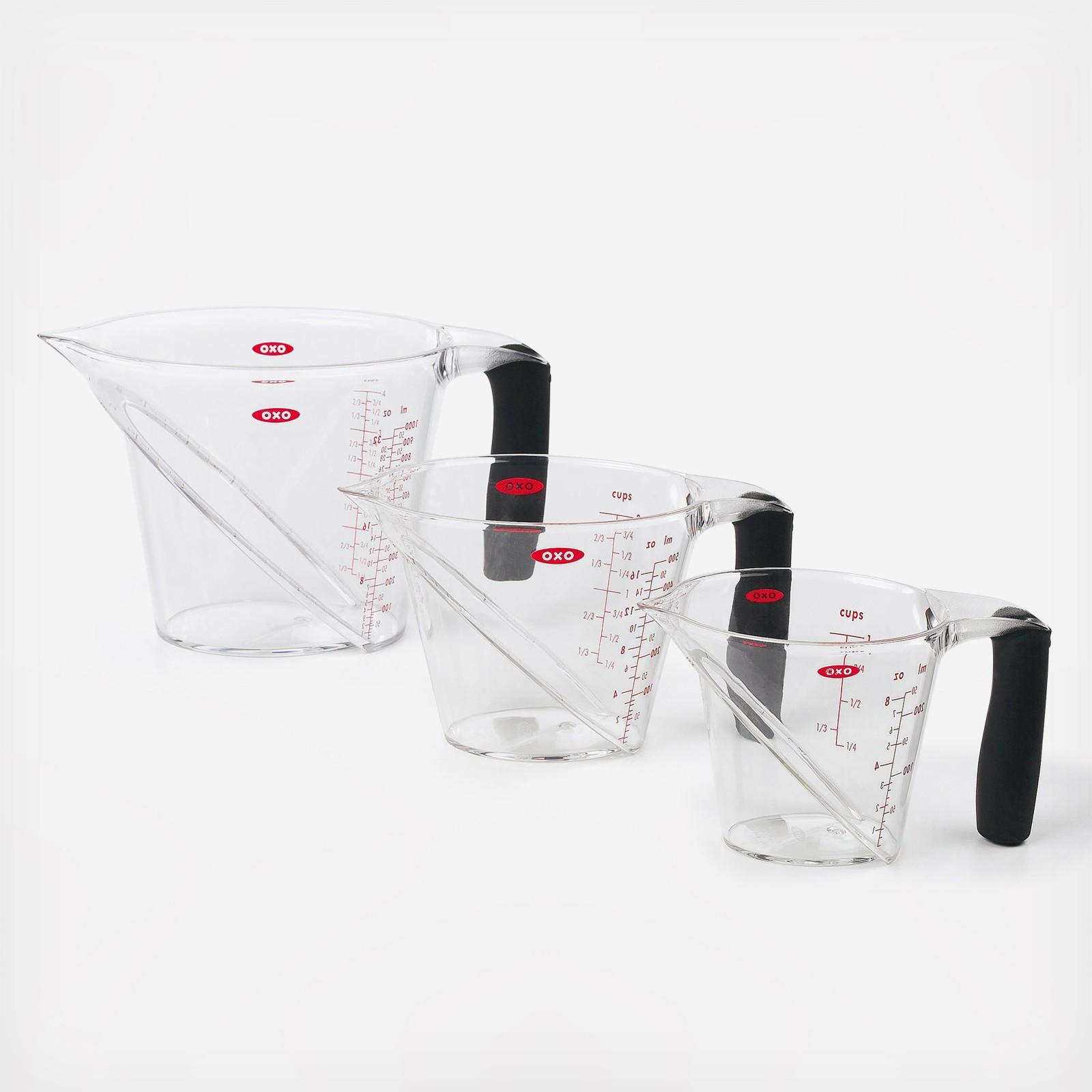 1 Cup Angled Measuring Cup by OXO Good Grips :: eliminates lifting the cup  to read the side