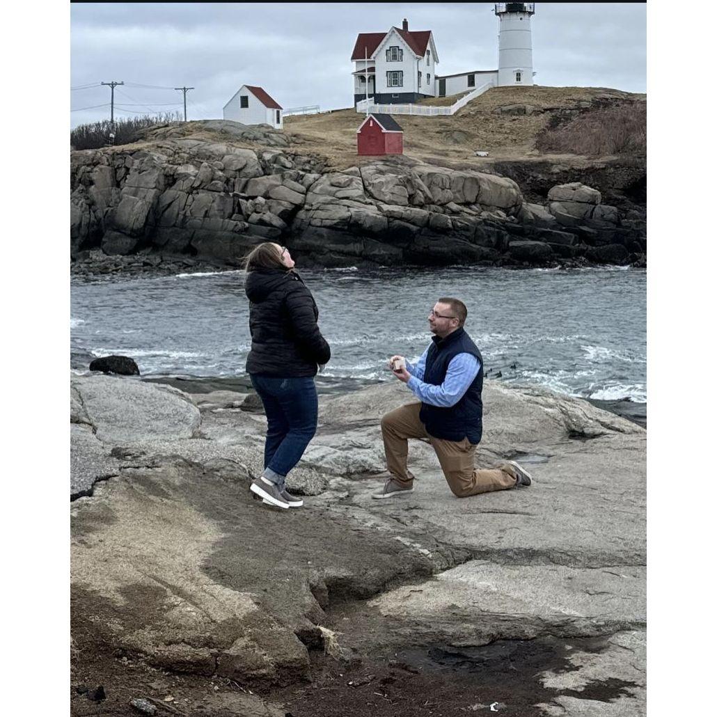 SHE SAID YES!