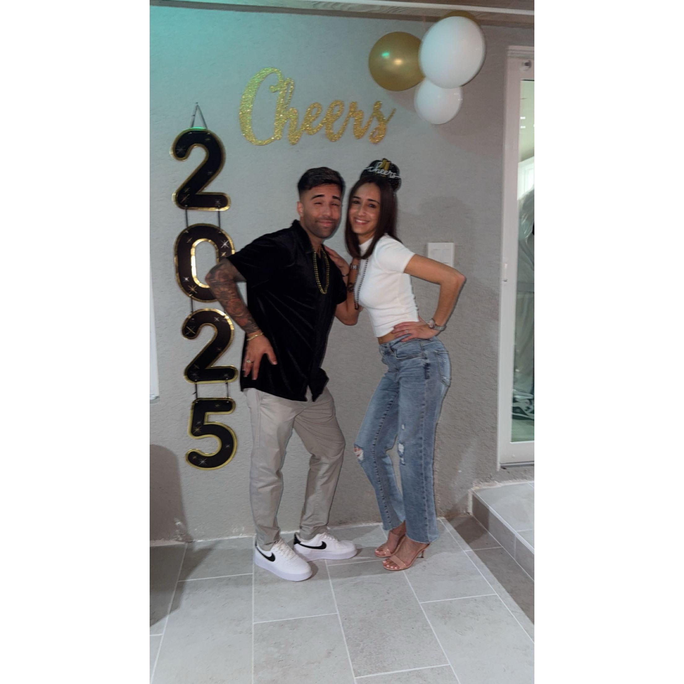 Didn't know we were welcoming the year we'd get married