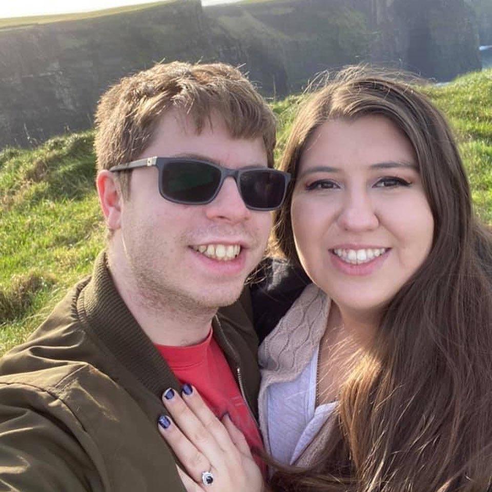 Our first trip as an engaged couple to our wedding country, right before COVID!