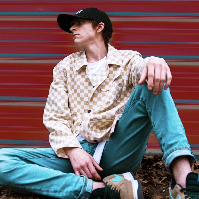 The groom looking snazzy as always