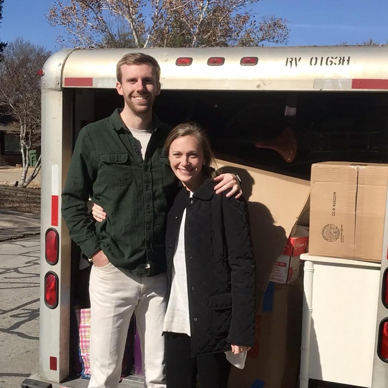 After 2 years of long-distance dating and A LOT of driving back and forth, Lora moved to Houston. There were many answered prayers- from job offers to roommates that made this happen in January 2018.