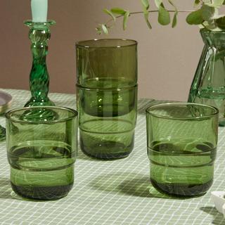 Short Night & Day Glass, Set of 4