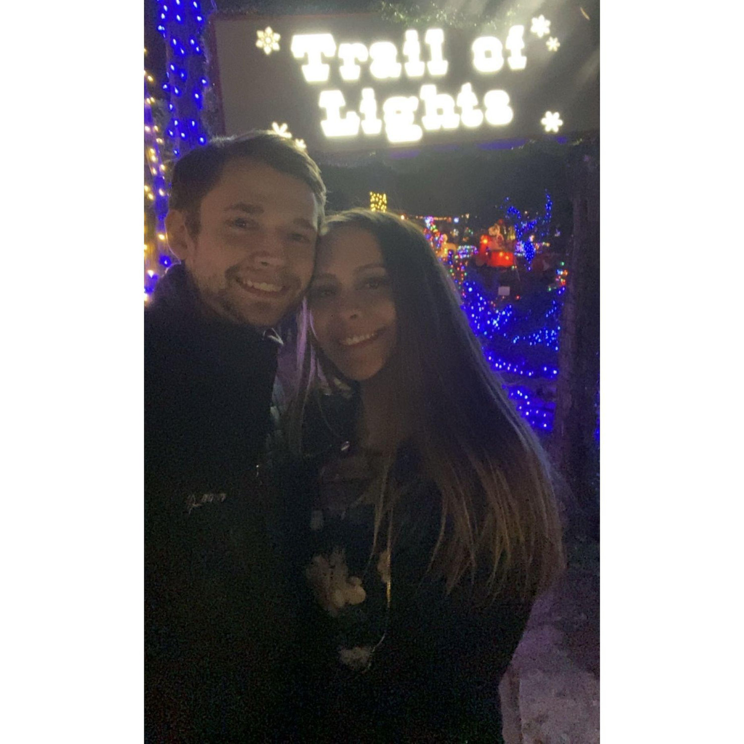 Wimberly trail of lights