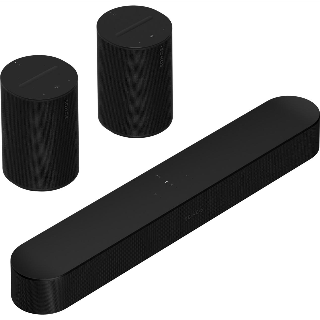 Surround Set with Beam and Era 100 Pair | Sonos