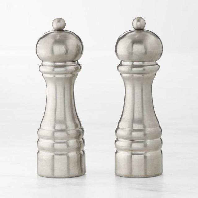 Williams Sonoma Pewter Pepper Mill