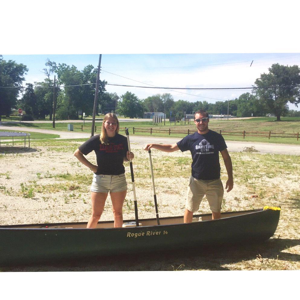 We bought a boat! or at least a canoe:)