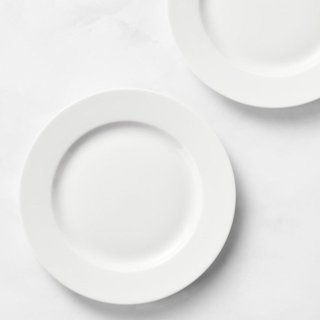 Apilco Tuilleries Porcelain Salad Plates, Set of 8