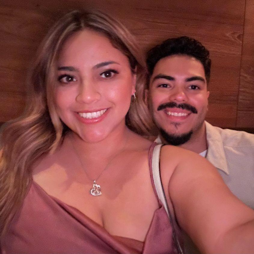 Our first anniversary of love🥂