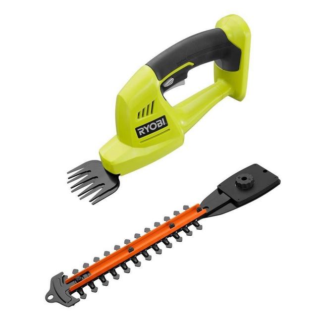 Ryobi P2900B ONE+ 18-Volt Lithium-Ion Cordless Grass Shear and Shrubber - Battery and Charger Not Included