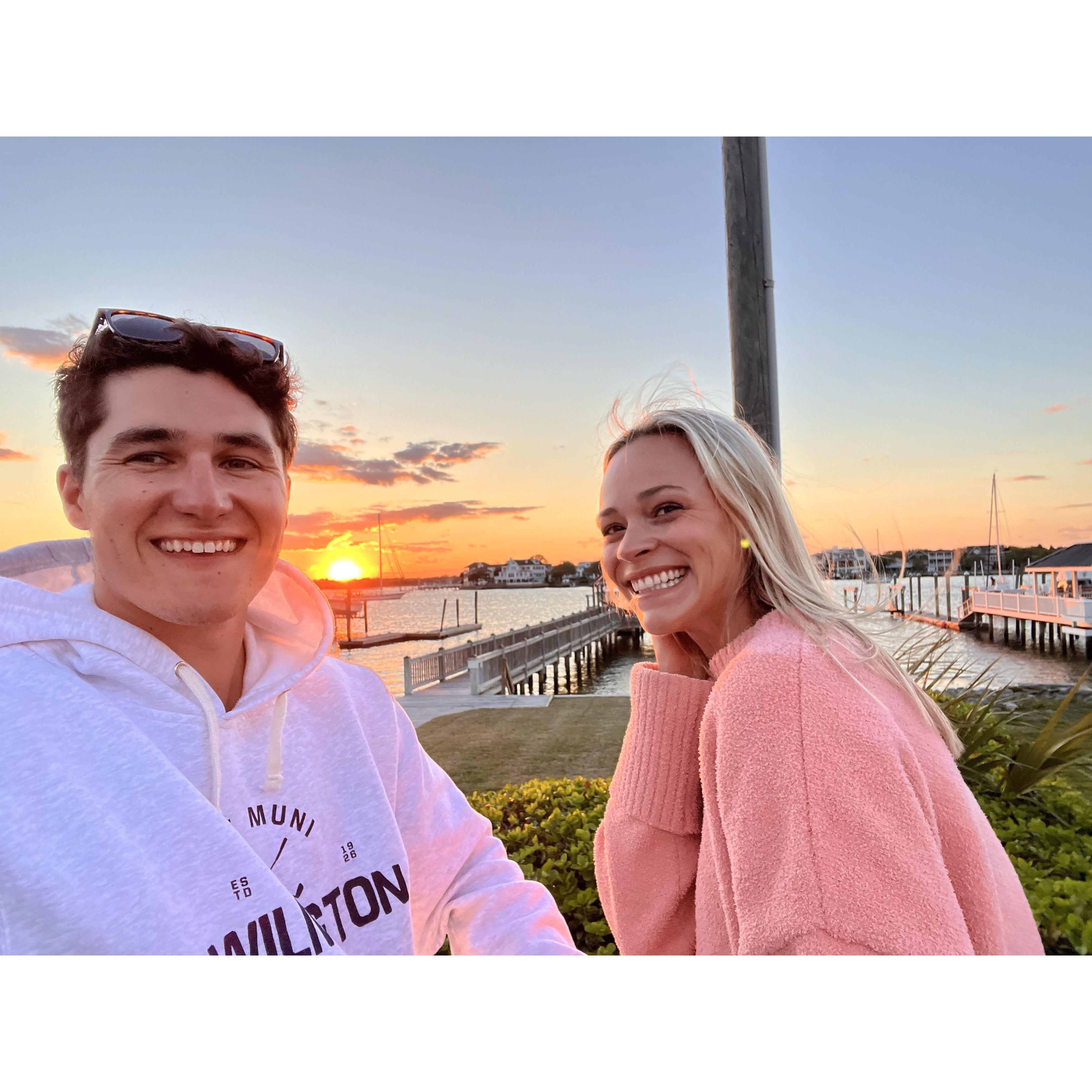 Visits to Wilmington, NC during long distance!