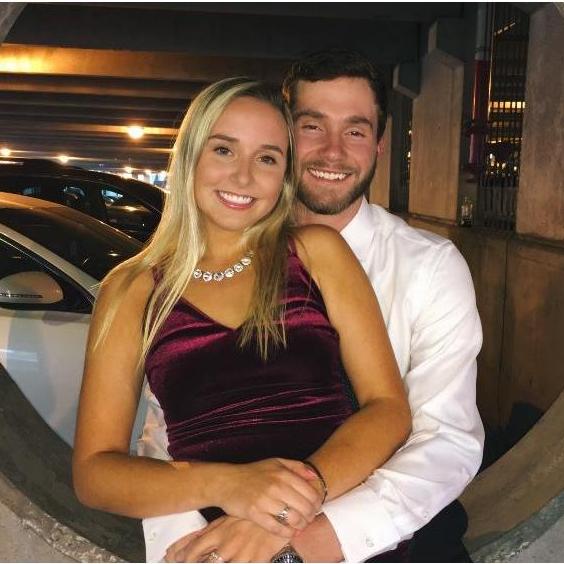 Us at our first sorority formal.