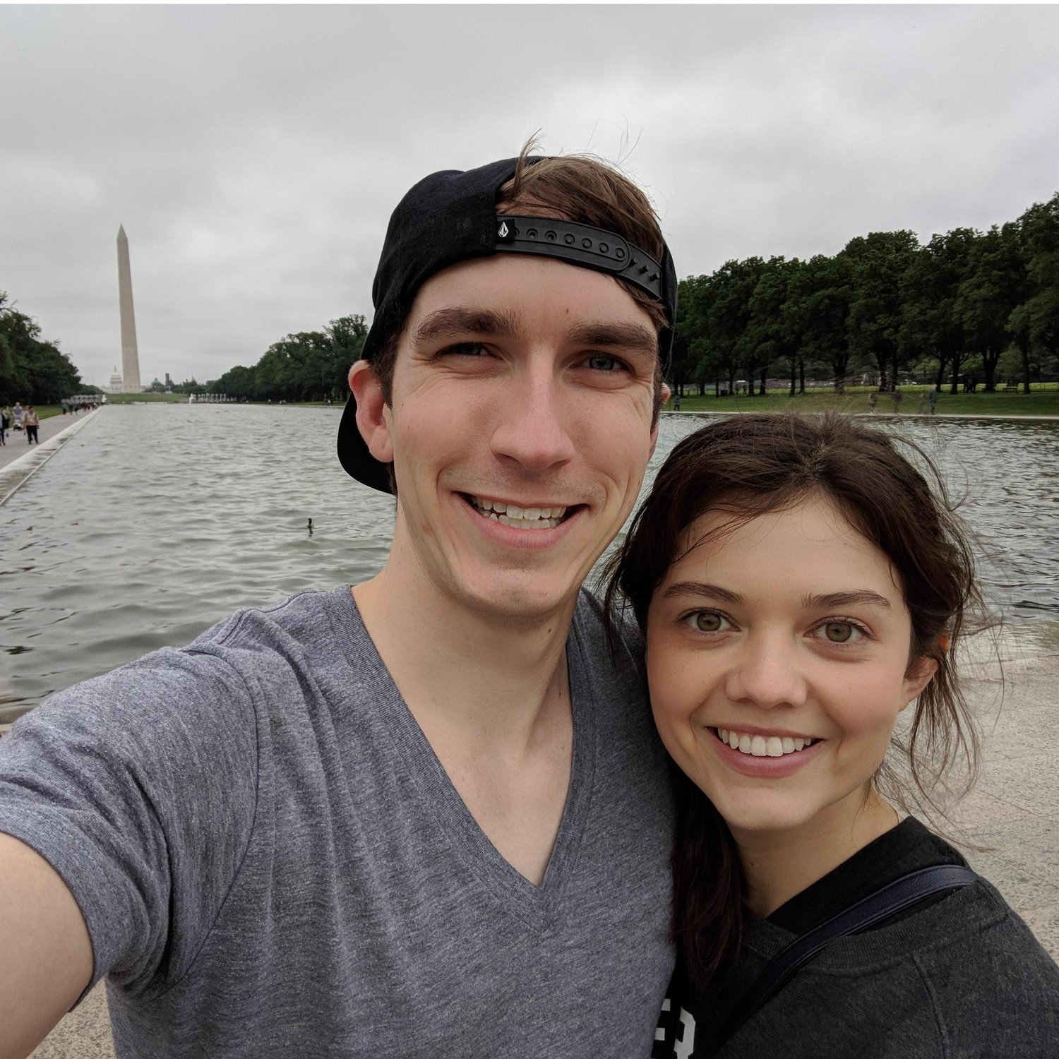 A rainy day in D.C.
