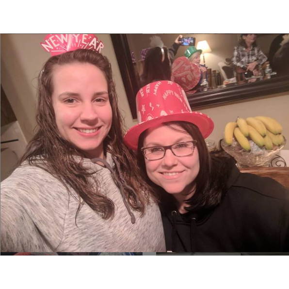 Ringing in the new year.