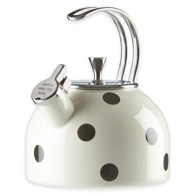 kate spade new york All in Good Taste 2.5 qt. Tea Kettle in Dots