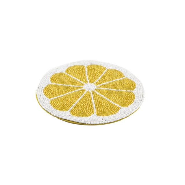 Thirstystone Beaded Lemon Slice Trivet