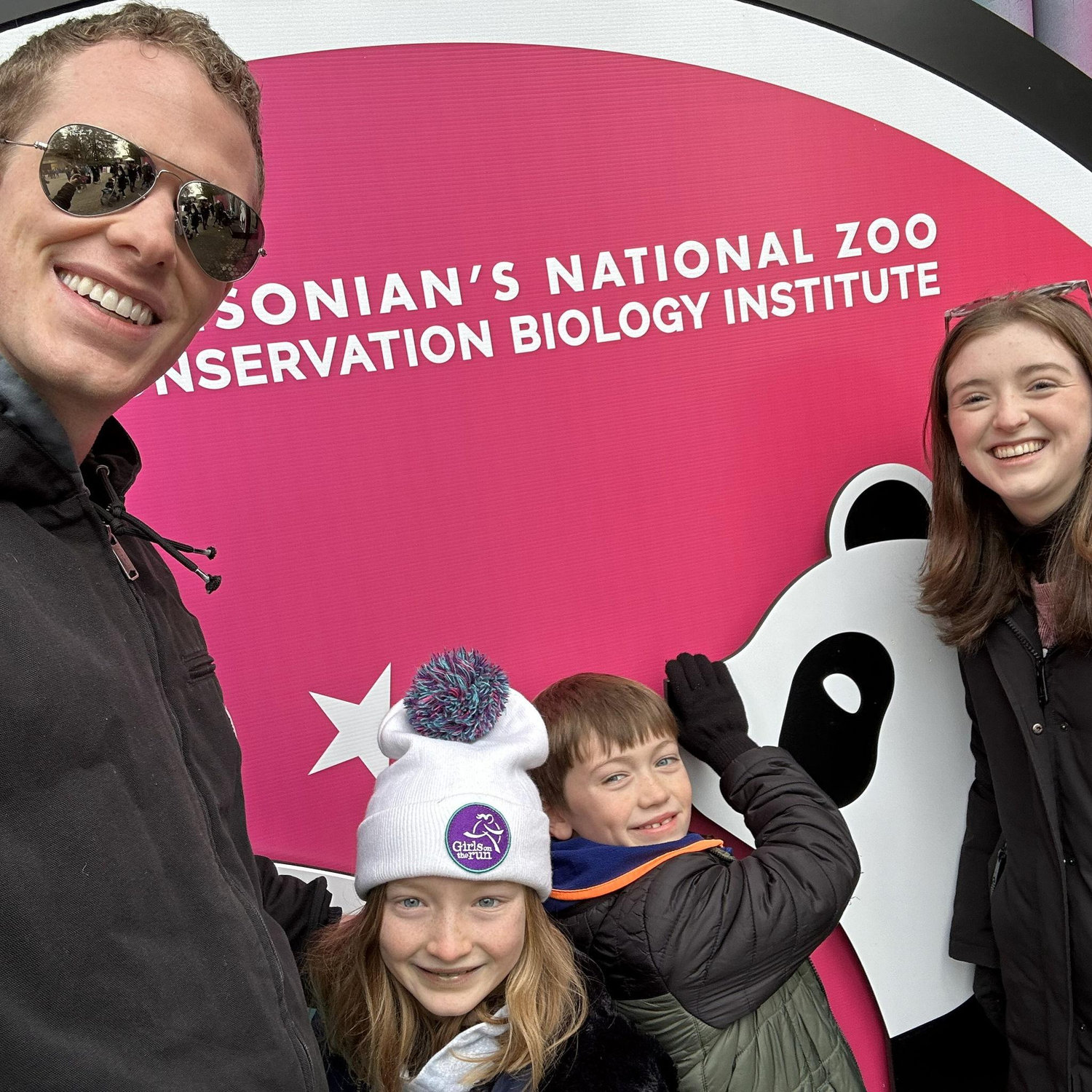 Zoo visit with the cousins, often mistaken for successful teen parents