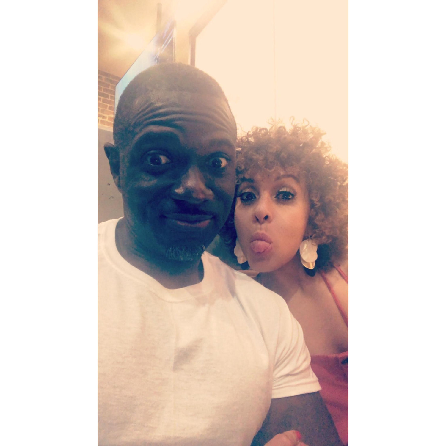 Never a dull moment! Date night