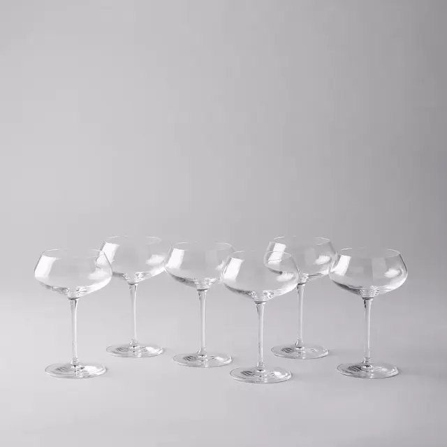Italian Cocktail Coupe Glasses (Set of 6)