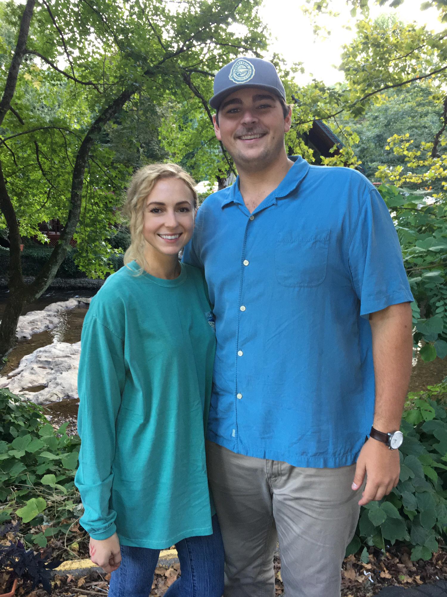 Dinner in Helena, Georgia.