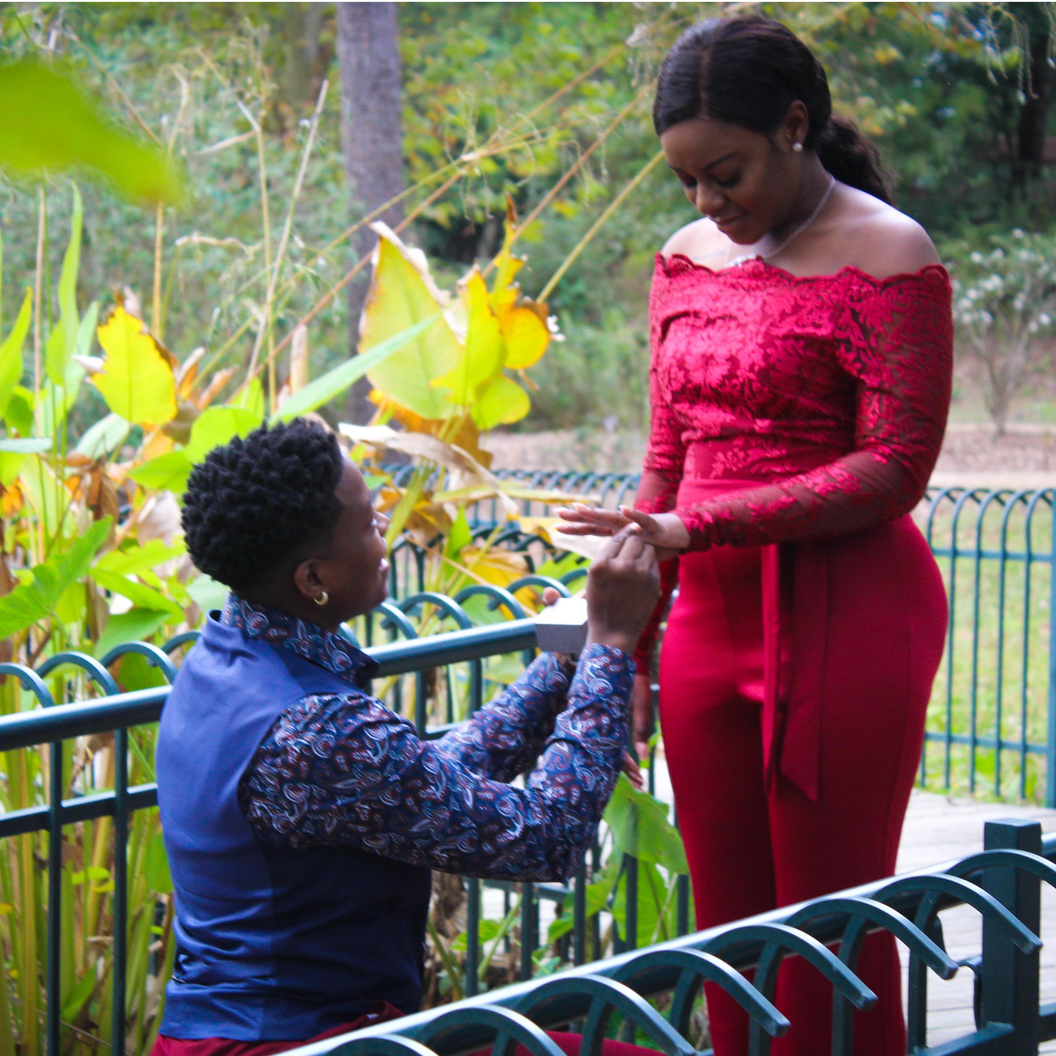 She said "YES"!