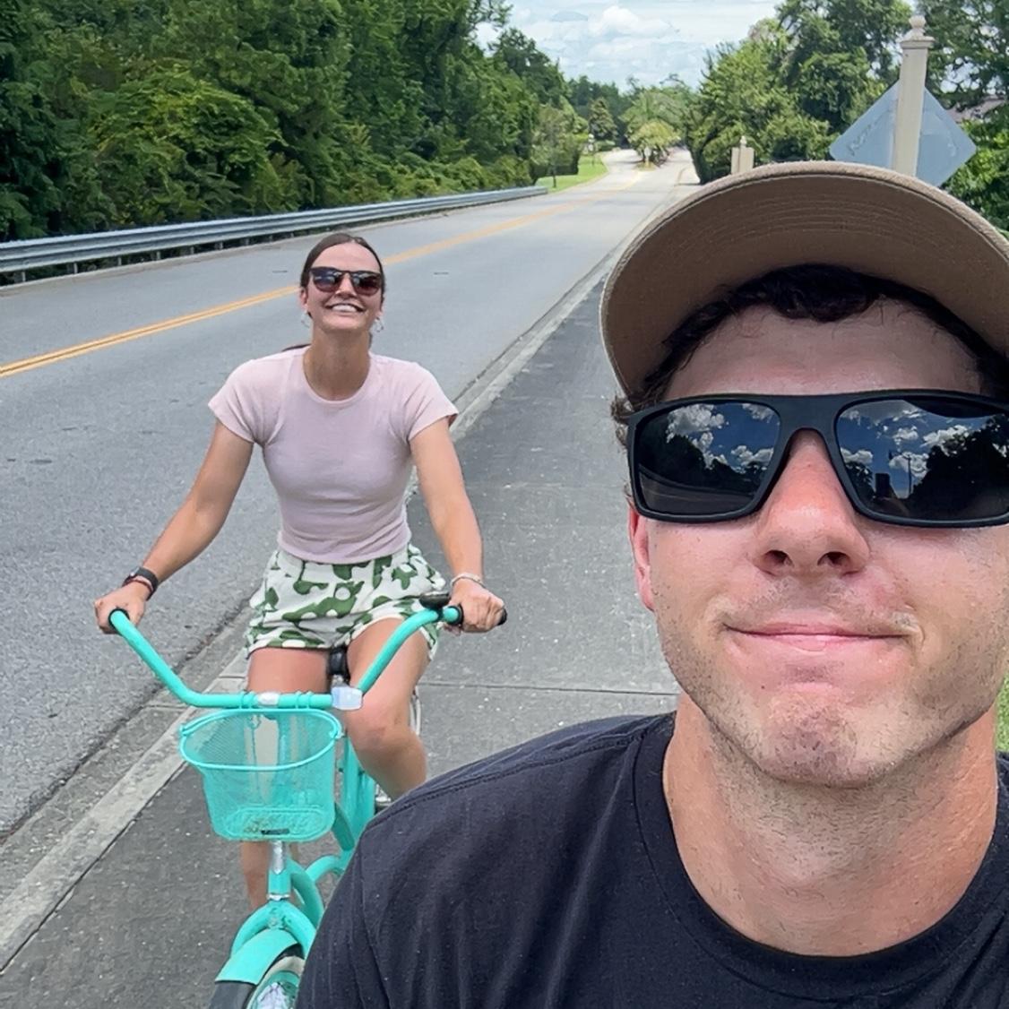 One of our favorite activities- bike riding!