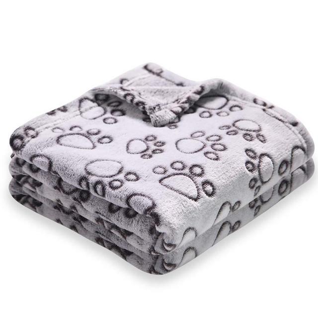 Soft and Warm Pet Dog Blanket Fluffy Fleece