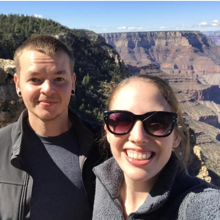 Hiking the Grand Canyon. October 2018.