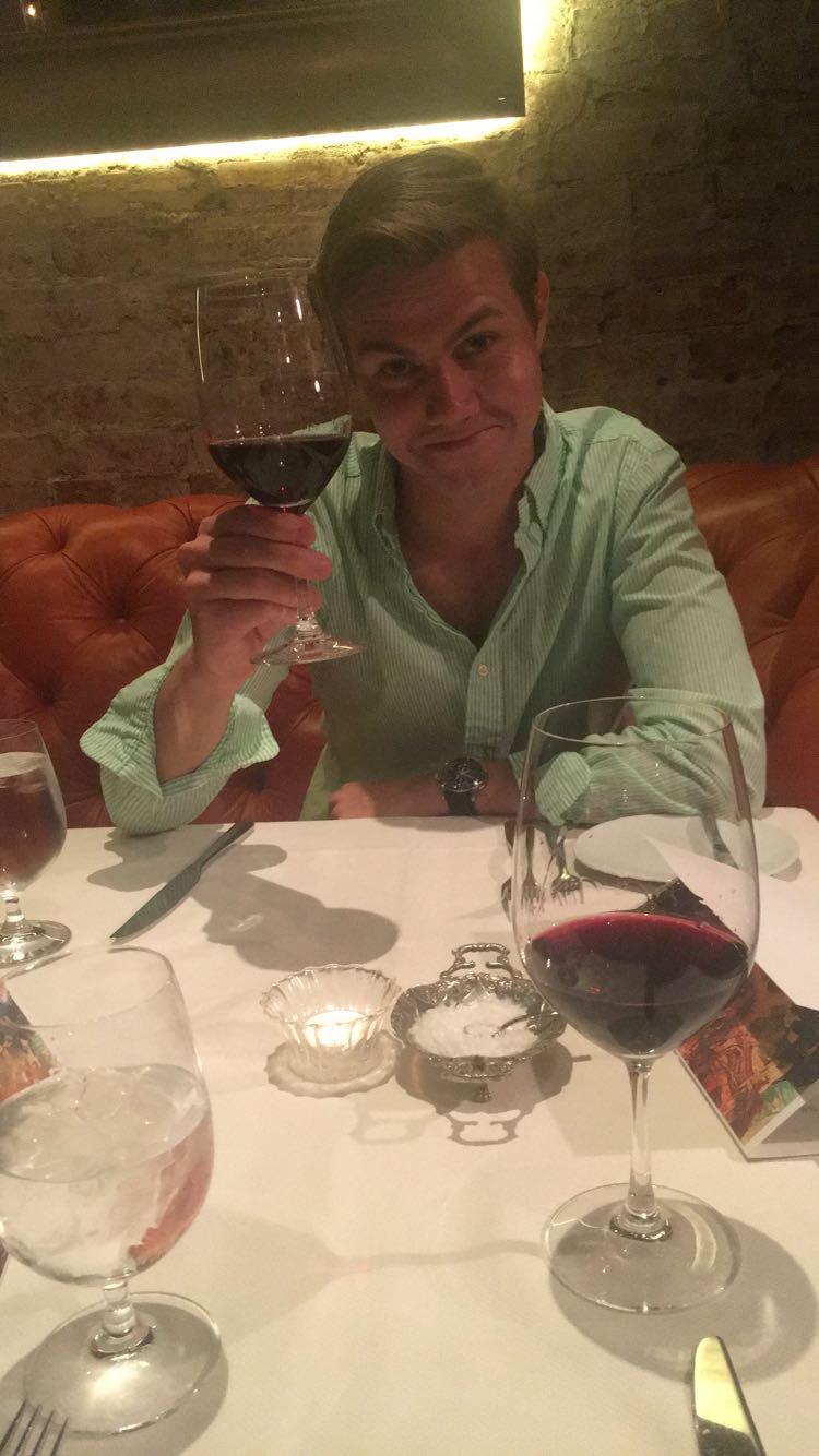Patrick took Shannon to the restaurant Boca on their first date, and it was the fanciest date she had ever been on.  She was immediately smitten by Patrick's confidence when ordering expensive wine.