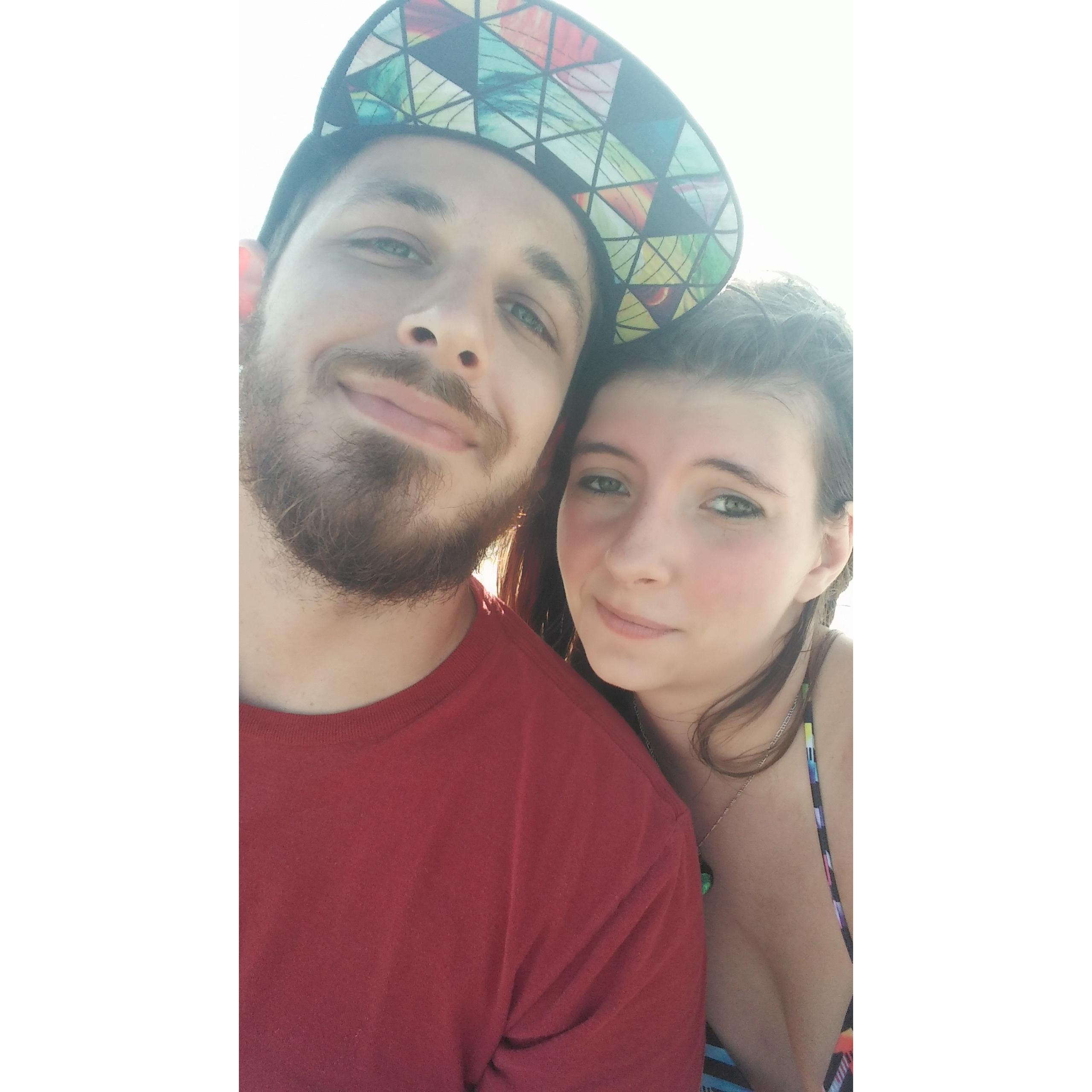 Beach day bliss