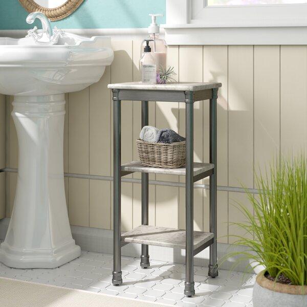 Nauman 13" W x 28" H Bathroom Shelf