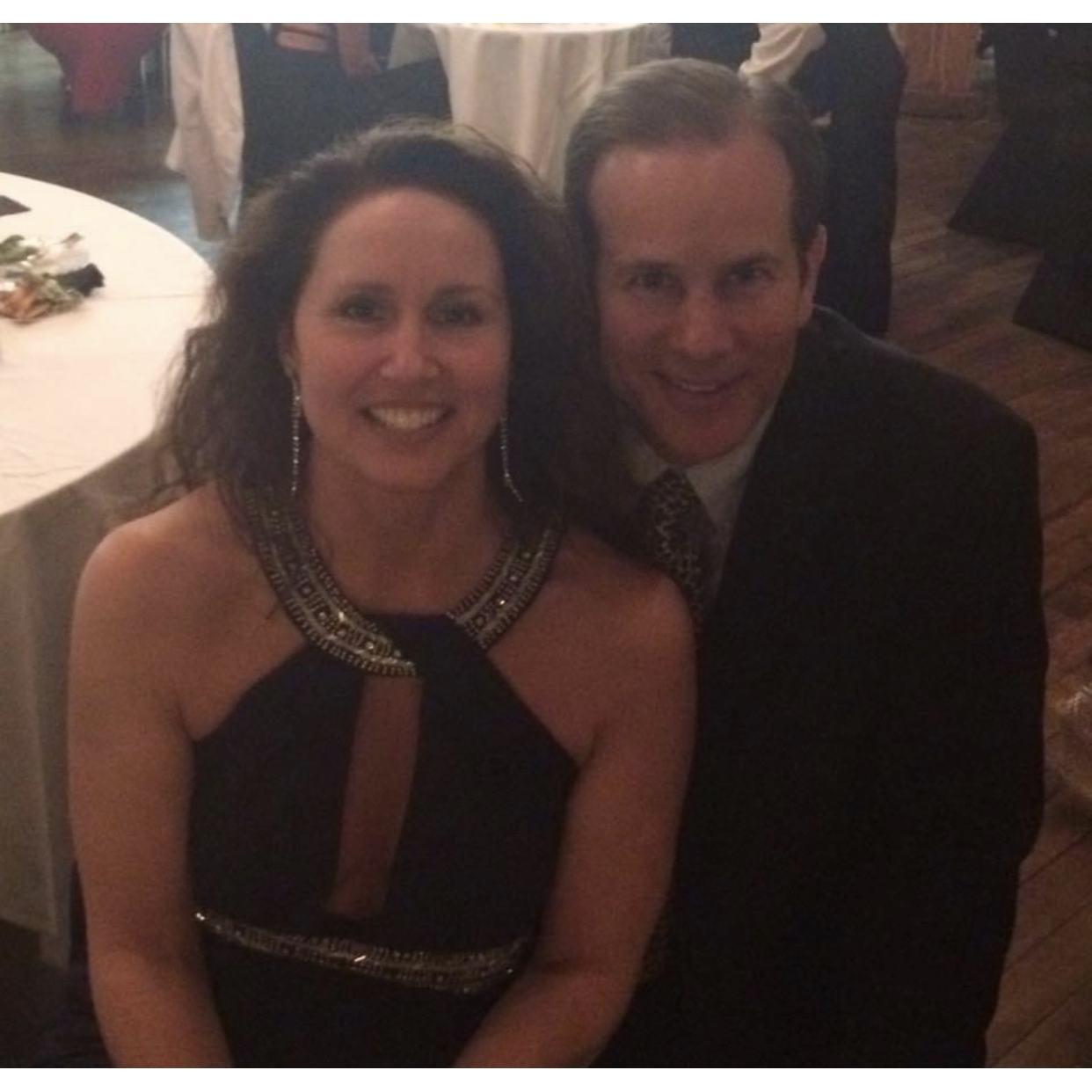 At Charity Ball